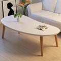 Modern Minimalist Solid Wood Coffee Table | Natural Wood Grain, Versatile Decor for Living Room Small Apartments, Space-Saving Design, Perfect Gift