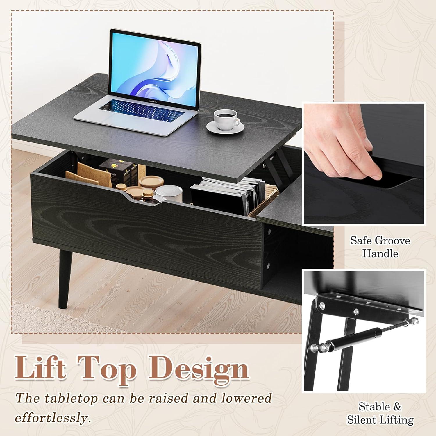 coffee table - the use of harmless wood materials, safe and secure is not easy to damage, can be lifted, adjust the sitting position, suitable for laboratories, offices, office buildings, home, writing desks and other needs, according to the need to buy